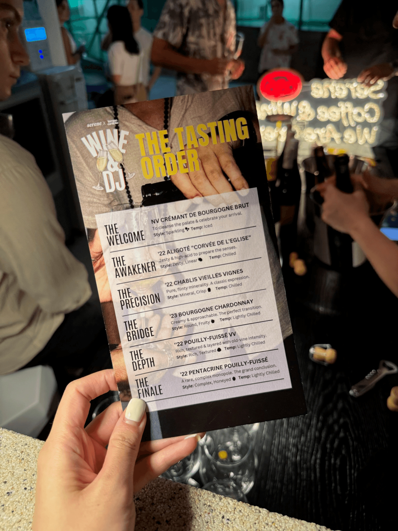 Summer Blanc x DJ: WHITE Burgundies Wine Tasting