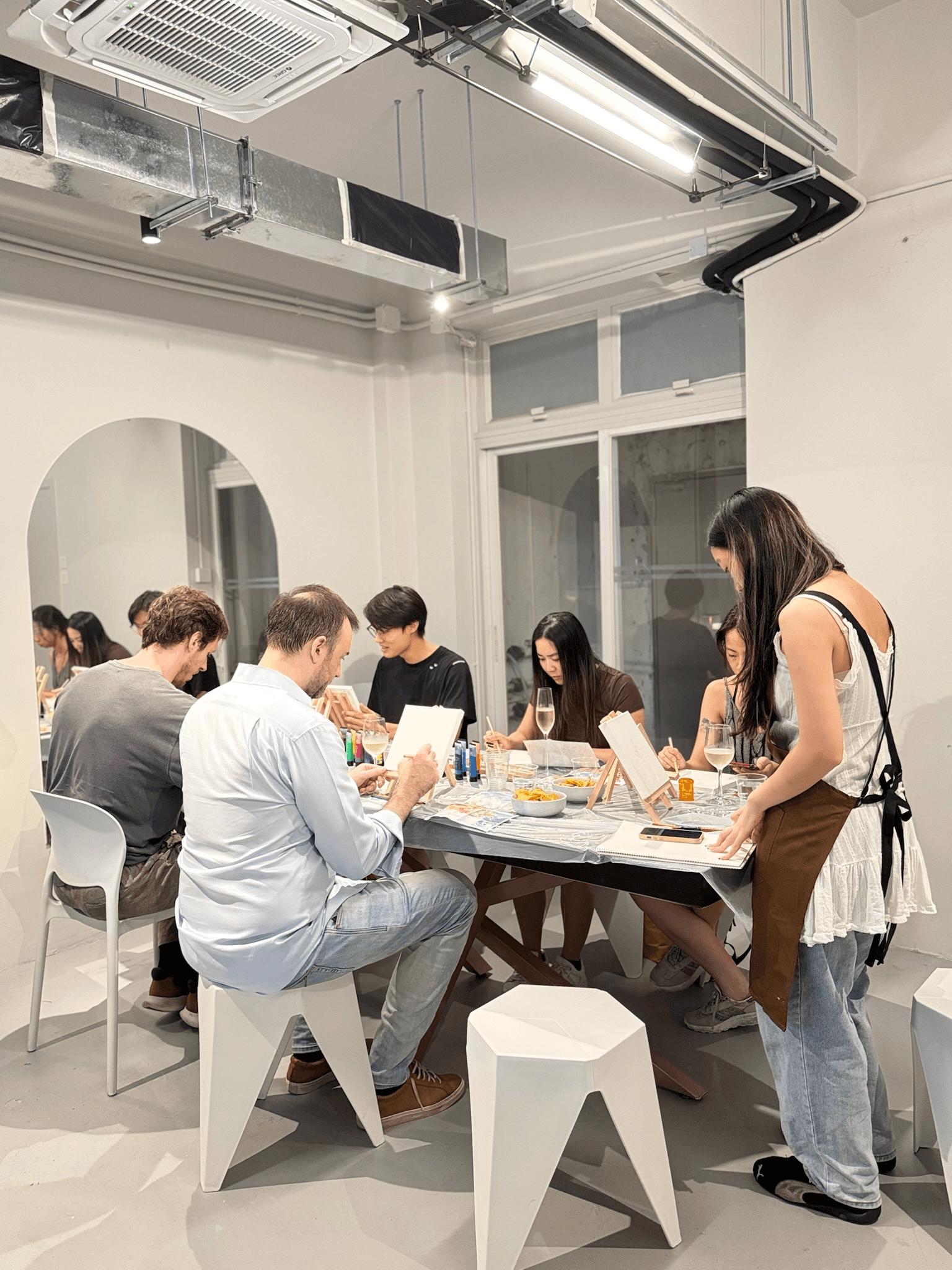 Sip & Paint Night at Serene Coffee & Wine